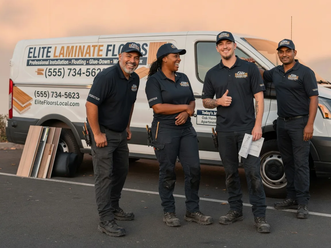 Laminate flooring installation company in Maryville, IL